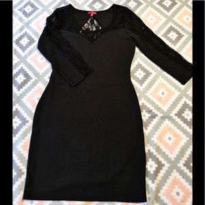 Black Bongo Mini Dress
